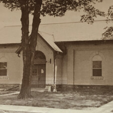 Picture 49 – Peel County Registry Office (now part of Peel County Museum and Art Gallery). From Brampton's 100th Anniversary 1873 - 1973