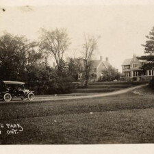 Picture 48 – Below the park (driving to Alderlea). Image from Frost Postcard Collection. Used with permission of Region of Peel Archives